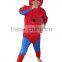 Superhero costumes performance clothing for children spiderman costumes spider-man cosplay costumes children christmas clothes