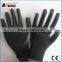 BSSAFETY Wholesale black nylon or polyester knitted nitrile coated working gloves for industrial