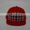 new deisgn snapback hat/custom made 5 panel hats/5 panel cap flat bill hat
