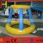 Mini Blue Inflatable Basketball Hoop For Kids Shooting