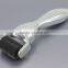 3 in 1 derma roller with 3 changeable microneedle roller head hair regrow derma roller CE