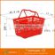 supermarket plastic baskets for shop fittings