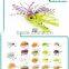 rubber jigging head , professinal fishing lure 2017