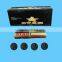 High quality natural shisha charcoal 22mm easily light