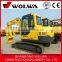 small crawler track excavator with japan engine