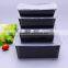 The reason why single disposable square plastic 1000ml 1500ml food container