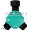 2-Way Dial Switch Garden Hose Connector