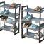 vivinature Home 2 Tier mesh shoes rack and groceries storage
