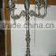 New embose antique Candelabra/silver antique Candelabra For Wedding Decoration, Candle Holder Centerpiece