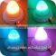 Solar led rechargeable lamp for indoor outdoor use with remote
