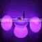 portable cocktail bar table for sale/ luminous led mobile cocktail bar