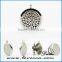 25MM 30MM 316l Stainless steel round silver Aromatherapy Essential Oil Diffuser Necklace/perfume locket, fashion jewelry