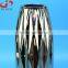 High Quality home decor silver plate ceramic vase, plating vase