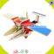 2017 wholesale building toy wooden puzzles for toddlers new design 3d airplane wooden puzzles for toddlers W03B065