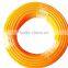 high quality excellent tensile strength flexible yellow PVC hose for car washing industry