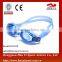 Adjustable safety silicone durable oem printed logo swimming goggles