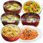 Various type of delicious freeze-dried food items with quick delivery