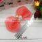 5.5" Unique fashino pretty organza 3pearl hair bow for girls