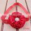 China custom jewel center chiffon elastic baby headband wholesale