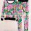 Letter Geometric Print Hoodies Pants Sets Women Sport Wear Loose Suit Tracksuit