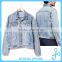 2017 In Trend Light Wash Jacket jeans Fade Color custom Mens denim jacket