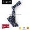 Custom floral digital printed men's cotton neck tie