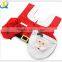 Christmas creative decoration cheap bathroom toilet seat cover rug set