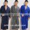 100% cotton quilted velour hooded bathrobe