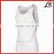 Nanchang manufacture 95%polyester 5%spandex o neck tank top gym