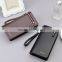 Excellent Quality Curewe Kerien Brand Business Mens Wallet Long Purse Leather Men Wallet Multicard Handbag Men Card Holder Purse