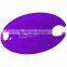 USA Made Party Plate - holds hot or cold foods, safely carries a stemmed wine glass, plastic cup or 12 oz. beverage can
