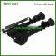 6-9 inch Harris Style mounting bi-pod Adjustable height extendable legs Hinged base