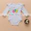 2017 New Summer Easter Day Long Sleeves Baby Suit,cartoon Printing, Baby Set , Romper With Headband From1 to 2 Years
