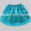 Latest skirt design picture for baby girl tutu skirt ruffle pink sequin and tulle causal wear shiny short dress in a good market