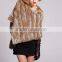 SJ787 Colored Wool Crochet Women Winter Poncho Free Size