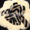 SJ075-01 Thick Knit High Quality Fashion Design Ladies Rabbit Fur Jackets