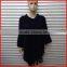 Women's winter hot fashion knit acryli sweater poncho