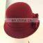 Custom cheap 100% fur felt formal party Fedora hat with bowknot