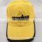 Custom Reflective trimming sports caps back fastening letters embroidered running sports caps