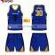 china custom sublimation color blue red yellow basketball jersey uniforms design