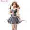 Gently french maid dress cosplay sexy underwear halloween costume dress