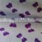 shaoxing winfar Textile Open End Spinning 30s Viscose bowknot Printed Fabric 94 Rayon 6 Spandex