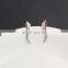 sweet cute leaf stud earrings for women bijoux fashion jewelry wholesale ear cuffs classic delicate rhinestone decoration
