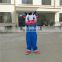 Factory direct sale customized cow mascot costume for adults