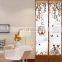 Embroidery Style Magnetic Window Curtain With Owl Pattern Coffe Curtain For Net Screen