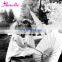 Amelie White Wedding Paper Parasol Umbrella