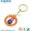 High Quality KEMER Printed Logo Middle Spinner Fancy Metal Keyring Keychains