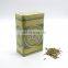 square metal tea tin canister/tea tin container in can