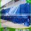 price blue pe waterproof tarpaulin with stripes