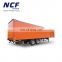 Truck side curtain fabric, truck cover tarps